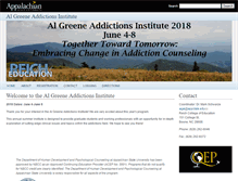 Tablet Screenshot of agai.appstate.edu