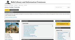 Desktop Screenshot of guides.library.appstate.edu