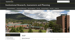 Desktop Screenshot of irap.appstate.edu