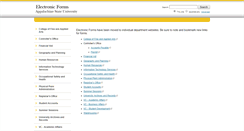 Desktop Screenshot of forms.appstate.edu
