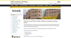 Desktop Screenshot of advising.business.appstate.edu