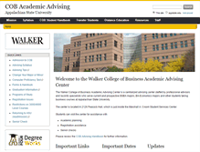 Tablet Screenshot of advising.business.appstate.edu