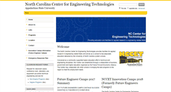 Desktop Screenshot of nccet.appstate.edu