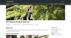 Desktop Screenshot of offcampus.appstate.edu