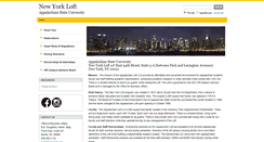 Desktop Screenshot of ny.appstate.edu