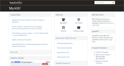 Desktop Screenshot of myasu.appstate.edu