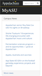 Mobile Screenshot of myasu.appstate.edu