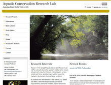 Tablet Screenshot of acrl.appstate.edu