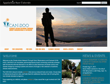 Tablet Screenshot of candoo.appstate.edu