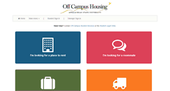 Desktop Screenshot of offcampushousing.appstate.edu