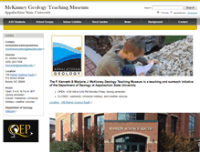 Tablet Screenshot of mckinneymuseum.appstate.edu