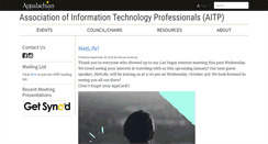 Desktop Screenshot of aitp.appstate.edu