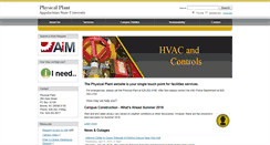 Desktop Screenshot of physicalplant.appstate.edu