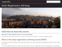 Tablet Screenshot of era.appstate.edu