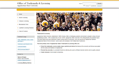 Desktop Screenshot of licensing.appstate.edu