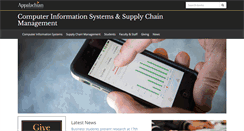 Desktop Screenshot of cis.appstate.edu