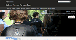 Desktop Screenshot of gocollege.appstate.edu