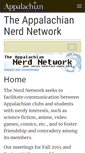 Mobile Screenshot of nerdnetwork.appstate.edu