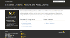 Desktop Screenshot of cerpa.appstate.edu