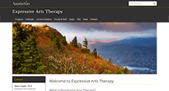 Desktop Screenshot of expressivearts.appstate.edu