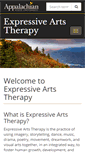 Mobile Screenshot of expressivearts.appstate.edu