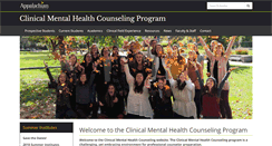 Desktop Screenshot of cmhc.appstate.edu