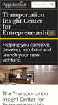 Mobile Screenshot of entrepreneurship.appstate.edu