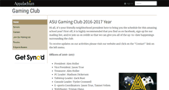Desktop Screenshot of gaming.appstate.edu