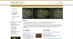 Desktop Screenshot of mediashowcase.appstate.edu
